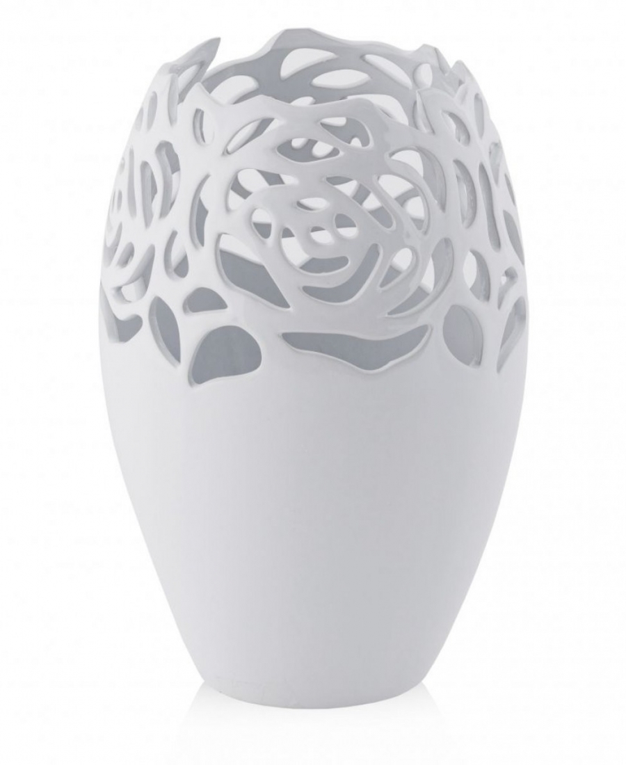 INT-25 Jarrón WHITE FLOWER